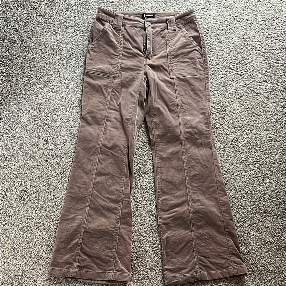 Women's Brown Flare Jeans